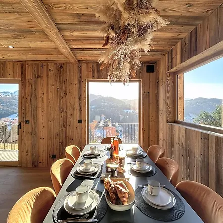 Chalet Cagou - - Vue Mont-blanc