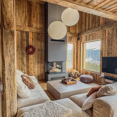 Chalet Cagou - - Vue Mont-blanc *