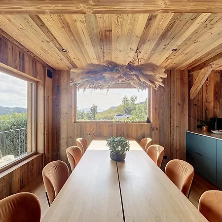 Cagou - - Vue Mont-blanc Chalet